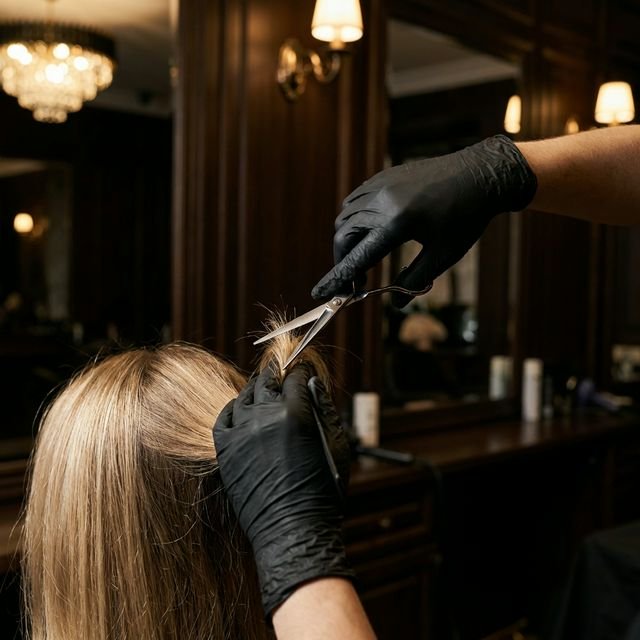 Corte de pelo de precisión profesional en L'Éclat Studio Madrid